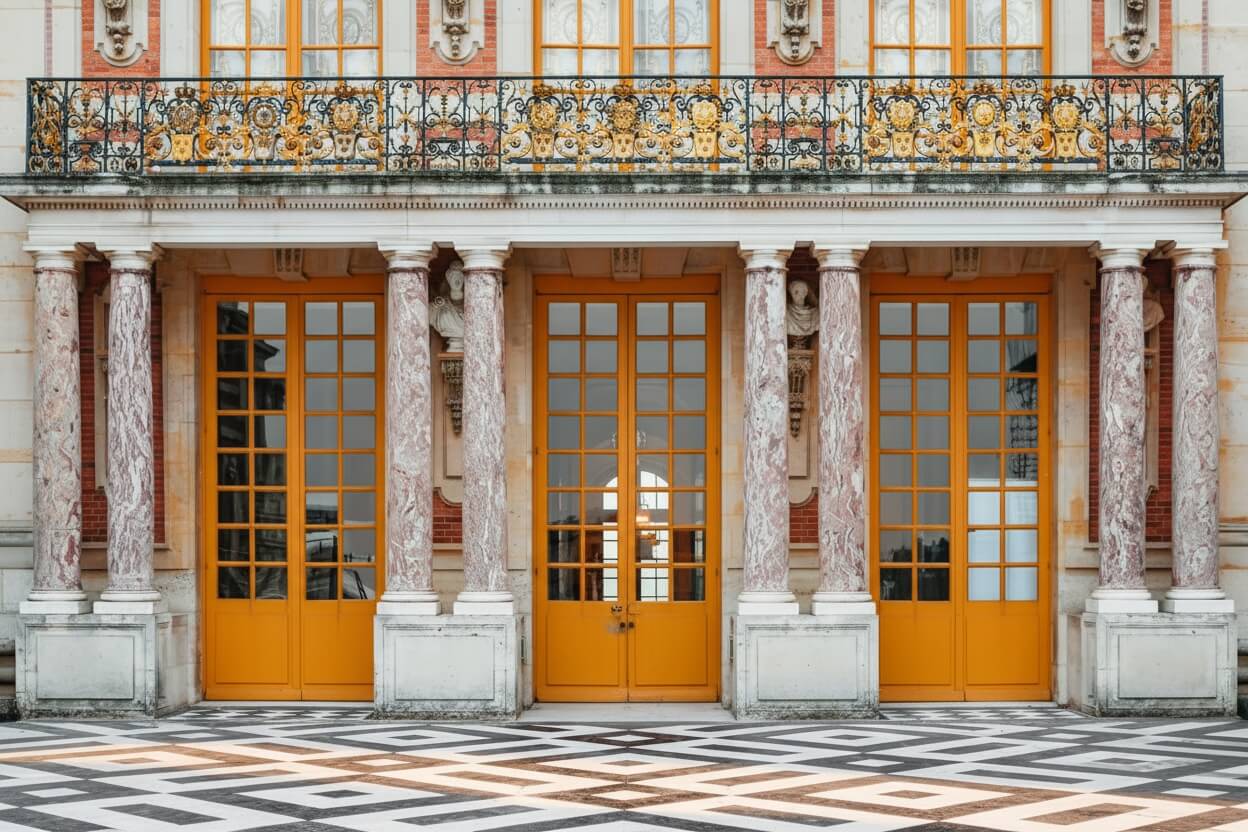 Haverne ved Versailles-slottet