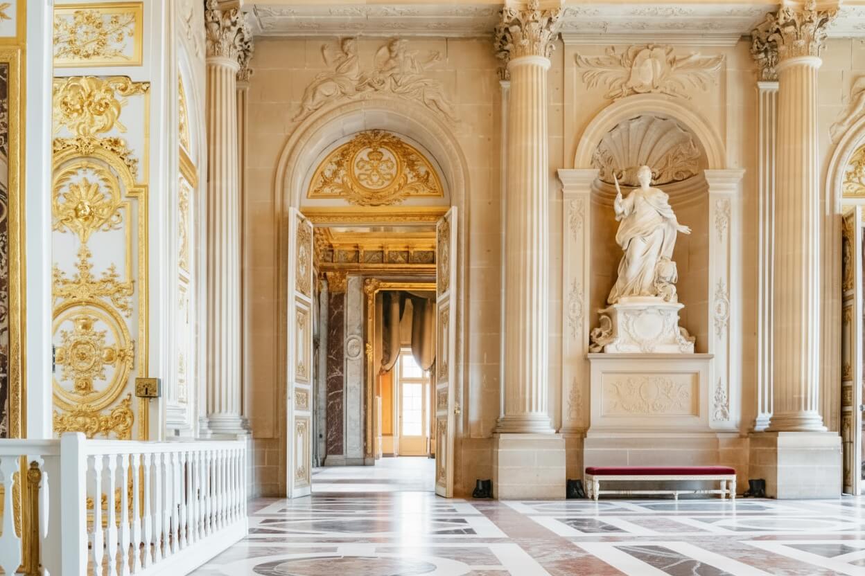 Versailles-slottets interiør